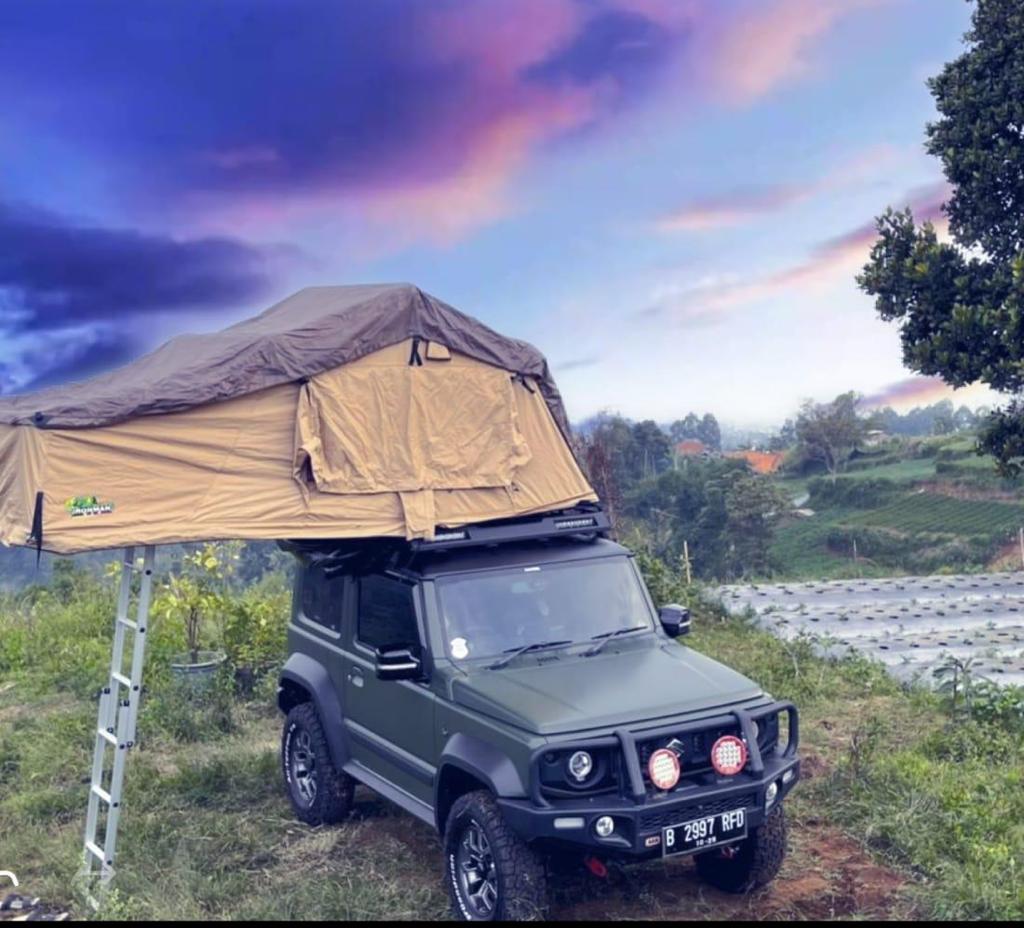 Ironman Rooftoptent On Suzuki Jimny Jb74 Tas 4x4 