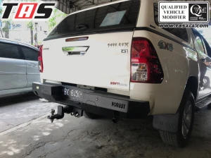 Hillux Revo 2015+ BUMPER BELAKANG TOYOTA HIILUX REVO ROCK BAR FOREST 1 bumper_belakang_forest_rock_bar_hillux_revo_1