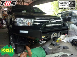 Hillux Revo 2015+ BUMPER DEPAN TOYOTA HILLUX REVO NO LOOP FOREST 4 bumper_depan_forest_no_loop_toyota_hillux_revo_2