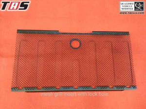 Jeep Wrangler JK/TJ MESH GRILL INSERT WITH LOCK HOLE JEEP WRANGLER 1 ezywatermark1710031050131013