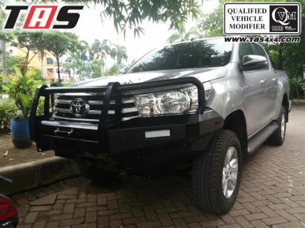 Hillux Revo 2015+ BUMPER DEPAN FOREST TOYOTA HILLUX REVO 1 ezywatermark180220020023223