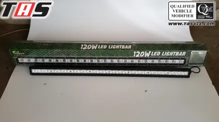 Aksesoris Offroad LED LIGHT BAR 120 W IRONMAN 2 ezywatermark461