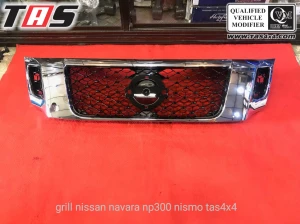 Navara Np300 GRILL NISMO CHROME NISSAN NAVARA NP300<br> 1 grill_nismo_nissan_navara_np300_chrome_tas4x4_1