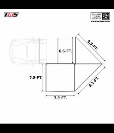 Aksesoris Offroad DELTAWING XTR-143 270 DEGREE FREESTANDING AWNING IRONMAN  1 whatsapp_image_2024_10_26_at_11_04_19