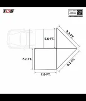 Aksesoris Offroad DELTAWING XTR143 270 DEGREE FREESTANDING AWNING IRONMAN  whatsapp image 2024 10 26 at 11 04 19