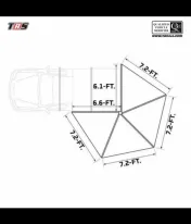 Aksesoris Offroad DELTAWING XT71 270 DEGREE AWNING IRONMAN 4X4 IAWN270R044 whatsapp image 2024 10 26 at 11 06 48